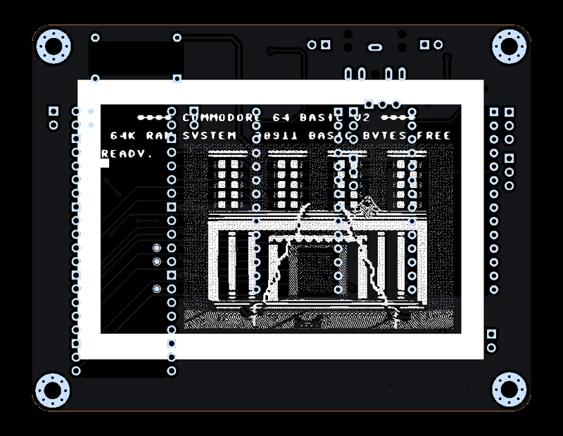 USBSID-Pico v1.0 bottom-side pixel art